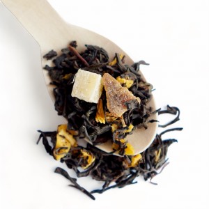 herbata czarna imbirowa brzoskwinia