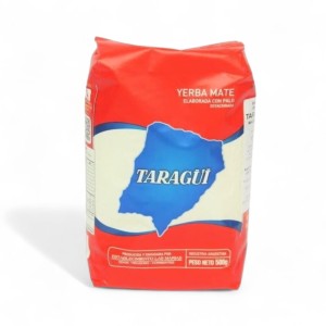 yerba mate taragui con palo 0,5kg