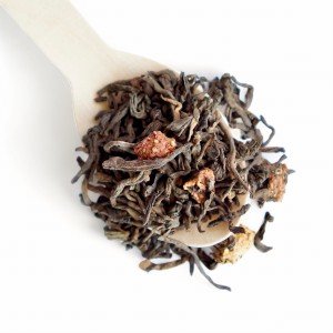 herbata czerwona pu erh truskawka