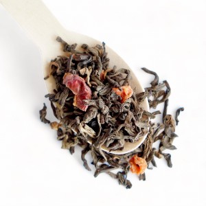 herbata czerwona pu erh żurawina